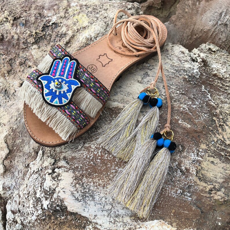 Greek Sandals Egypt Leather Sandals Handmade Etsy