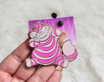 Cheshire cat pin