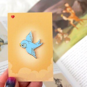 Pin&#39;s Blue bird - Bambi