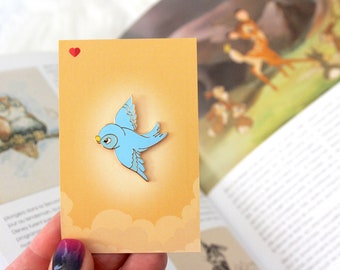 Pin's Blue bird - Bambi