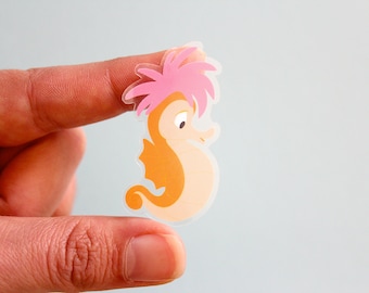 Sticker Seahorse The little mermaid