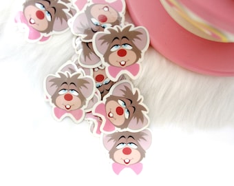 Dormouse head sticker