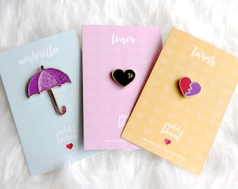 Pin: Umbrella / Loner / Twins