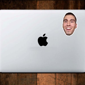 4Head Twitch Emote Vinyl Sticker or Magnet Laptop Stickers MacBook Stickers Waterbottle Stickers Fridge Magnets image 2