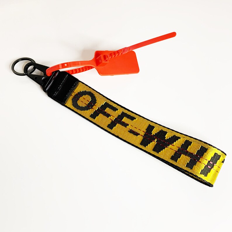 Off White Style Lanyard Oneofakind Unique Item Etsy