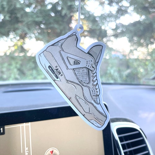 Jordan 1 off White Sneaker UNC Colorway / Car Air Freshener Etsy