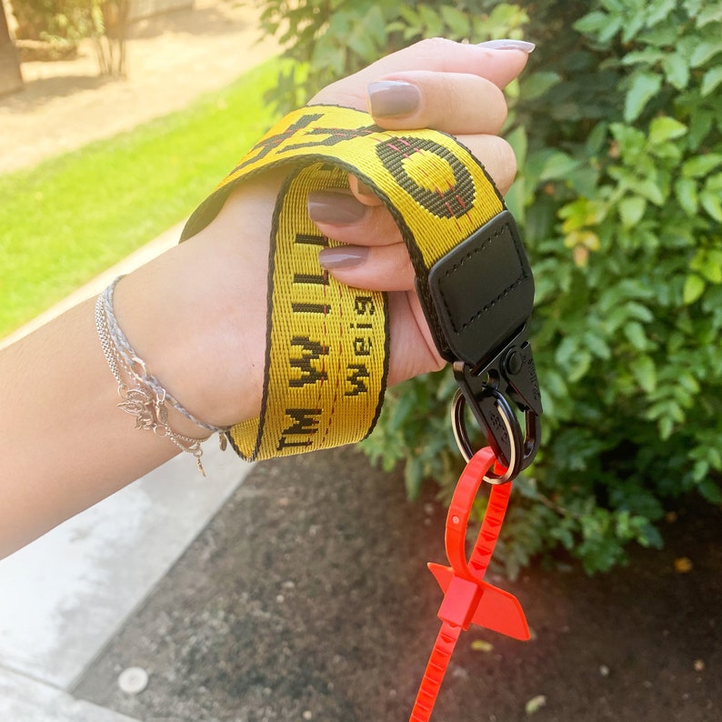 Off White Style Lanyard Oneofakind Unique Item Etsy