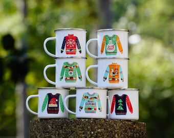 tacky christmas mug