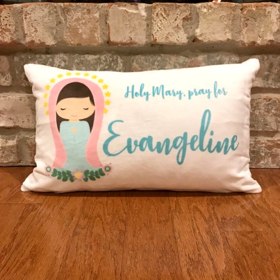 personalized prayer pillow