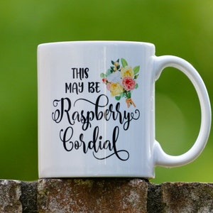 Anne of Green Gables Raspberry Cordial coffee mug