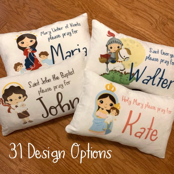 personalized prayer pillow