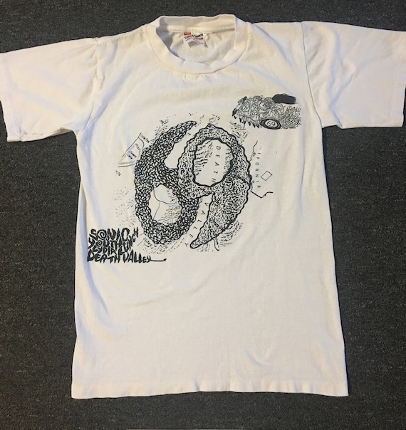 Vtg 1985 Sonic Youth Lydia Lunch Death Valley 69 Shirt S Flaming