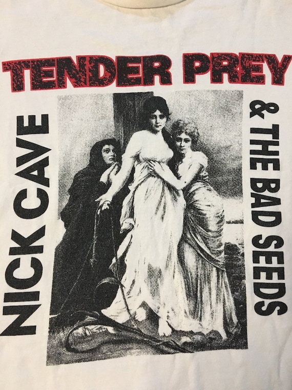 Vtg 1988 Nick Cave & the Bad Seeds Tender Prey Promo Shirt L Pj