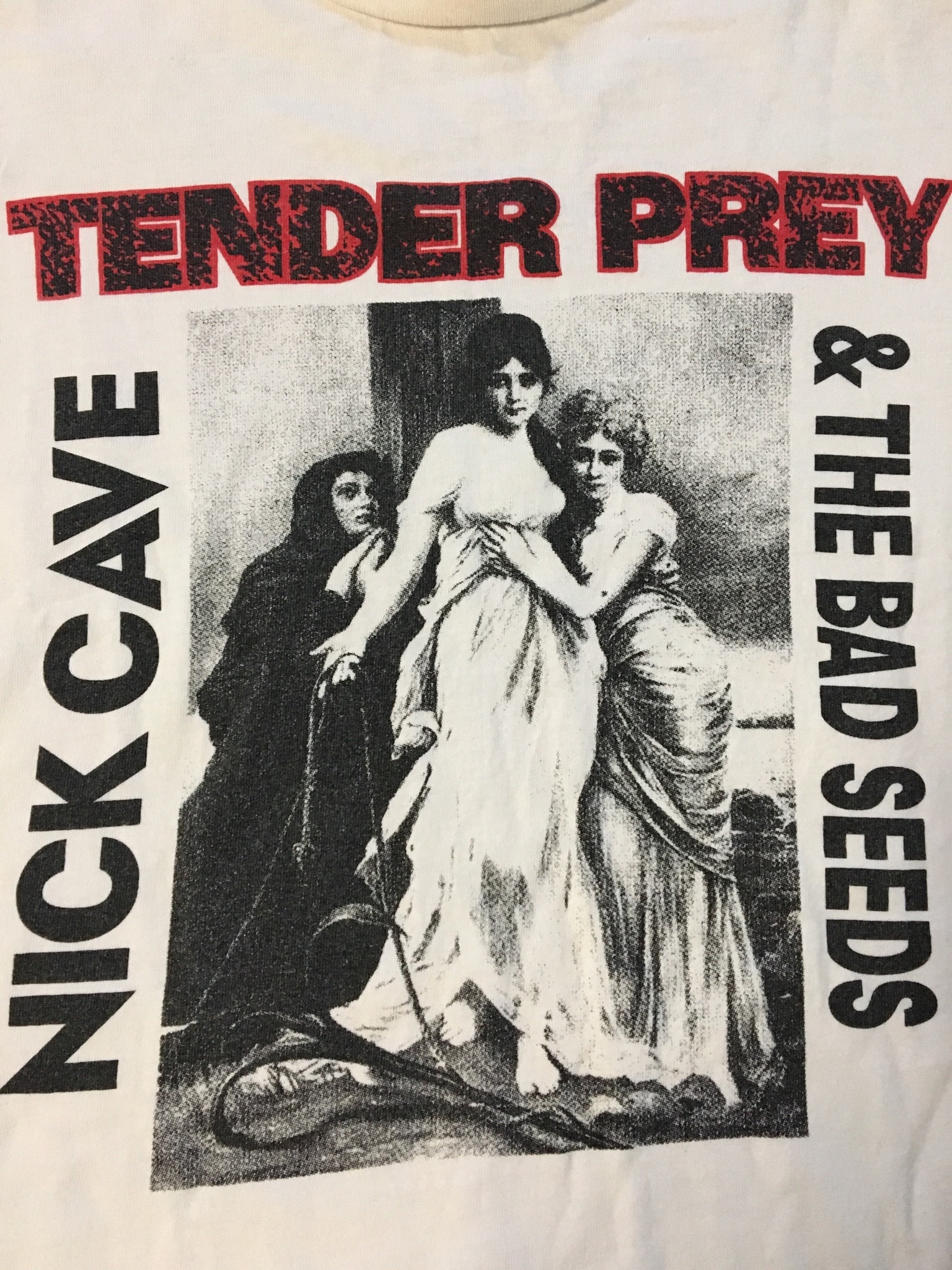 Vtg 1988 Nick Cave & the Bad Seeds Tender Prey Promo Shirt L Pj
