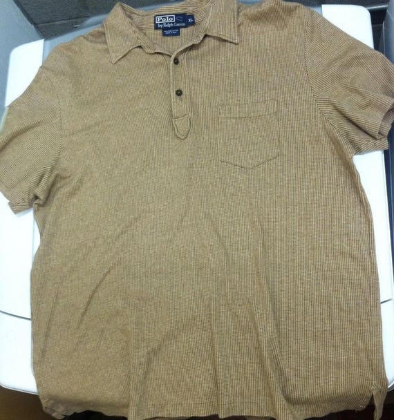 brown ralph lauren shirt