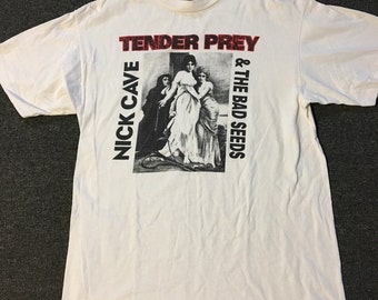 Vtg 1988 Nick Cave & the Bad Seeds Tender Prey Promo Shirt L Pj