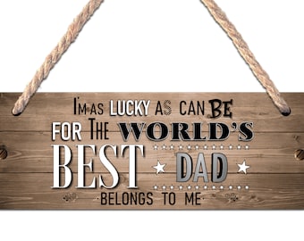 Personalised ANY Name Hanging Wooden Door Sign Plaque N13 Kids Boys Girls Digger