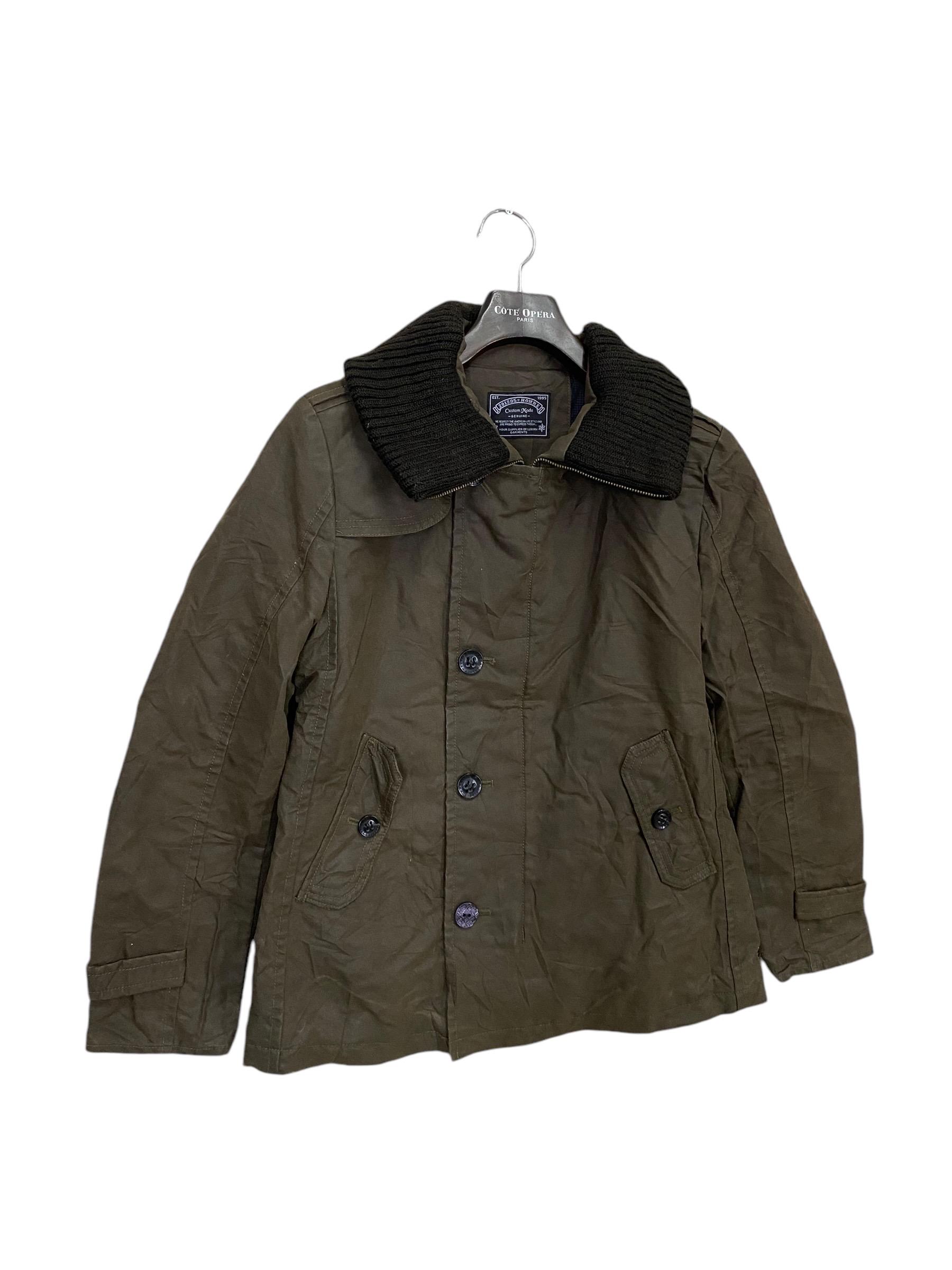 291295=オム カスタムメイド ワックスジャケット ライダース SZ2