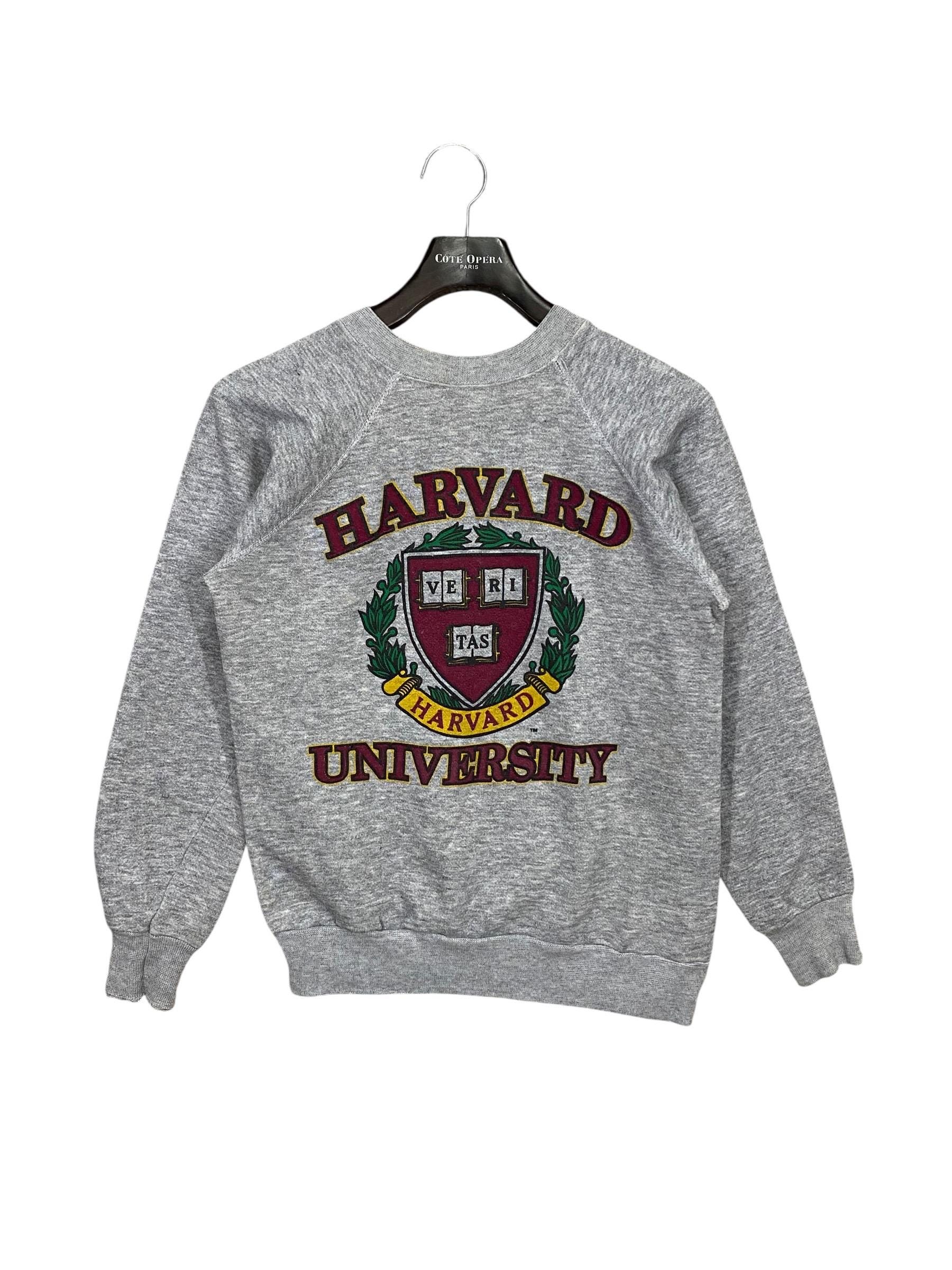 Vintage 70s Havard University Sweatshirt Crewneck Pullover 3blend 