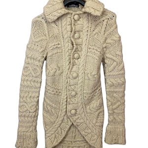 RARAMENTE. AD2006 tricot comme des garcons tricotado à mão