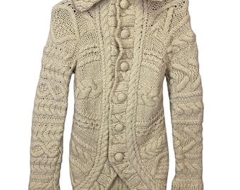 RAREMENT. Tricot torsadé main AD2006 comme des garçons