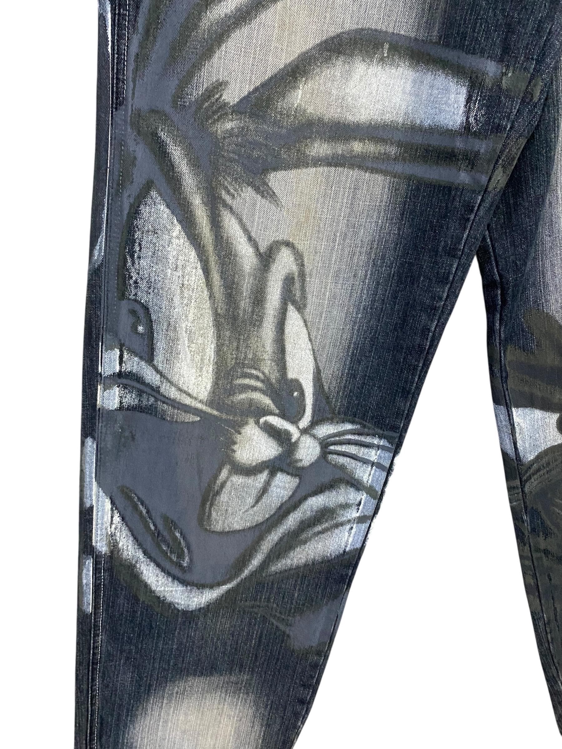 Vintage Lot 29 X Bunny Looney Tunes Graphic Jeans Nice Designer - Etsy