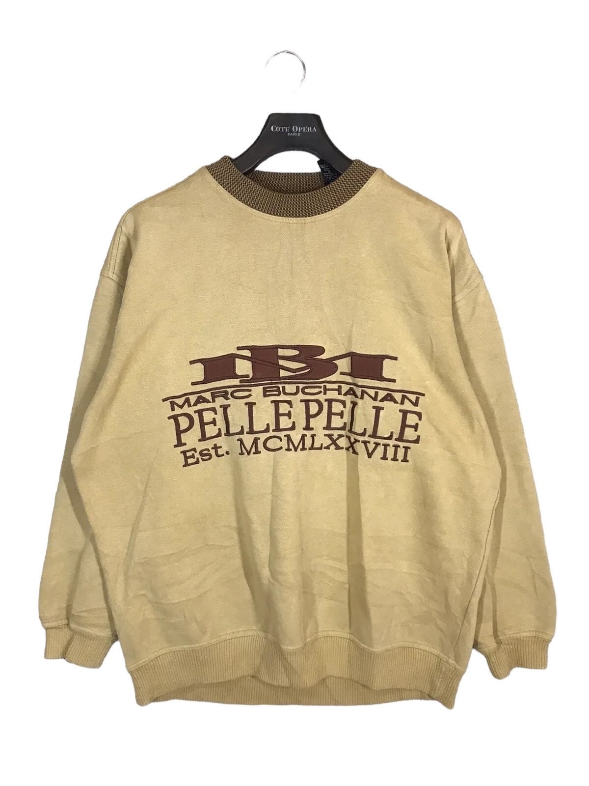 祝開店！大放出セール開催中 Vintage Crewneck Sweatshirt Buchanan Marc X Pelle Pelle トップス