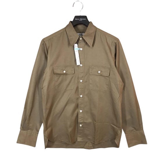 Yohji Yamamoto, Vintage AAR yohji yamamoto work shirt double pocket