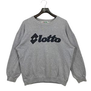 Vintage lotto sport sweatshirt crewneck pullover sport equiment size extra large