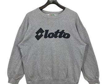 Vintage lotto sport sweatshirt crewneck pullover sport equiment size extra large