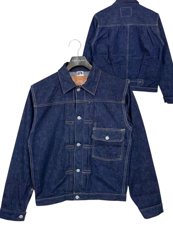 Handmade Type 1 Denim Jacket, Japanese Cotton (Size 40)