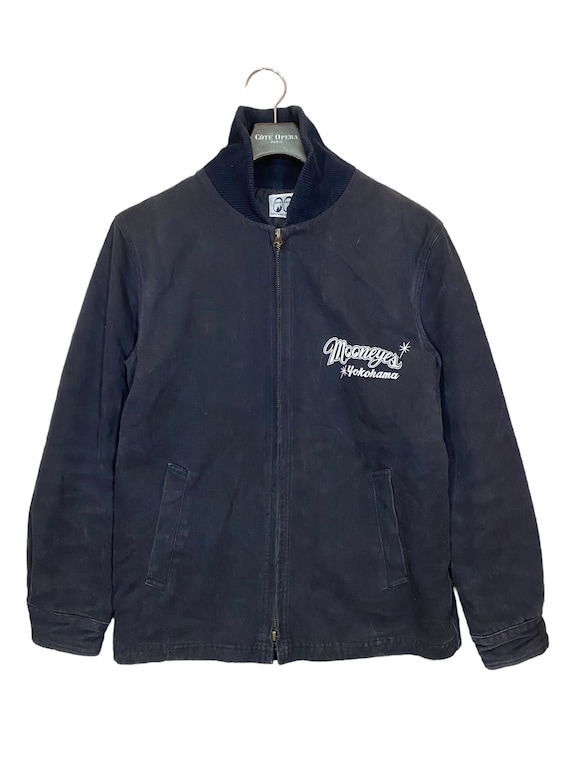 Vintage Mooneyes Yokohama Canvas Jacket Back Hit Size M - Etsy