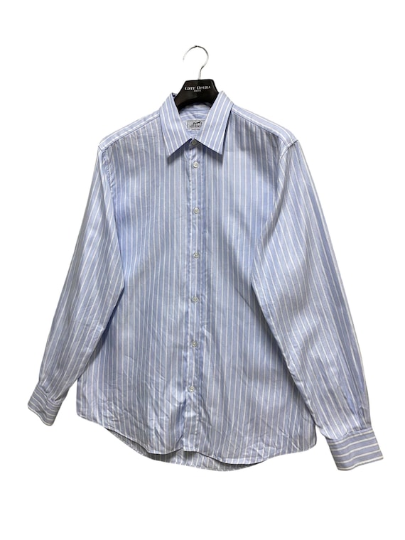 Vintage Hermes Cotton Striped Shirt, Martin Margiela Era (L) - Etsy