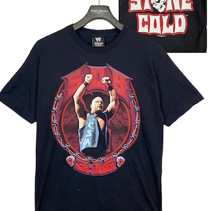 Rare 2003 wwe smack down stone cold tshirt size m