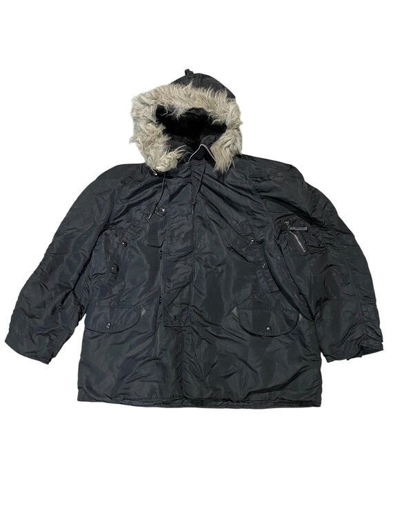 Vintage Alpha Industries Parka Extreme Cold Weather Type N-3B 