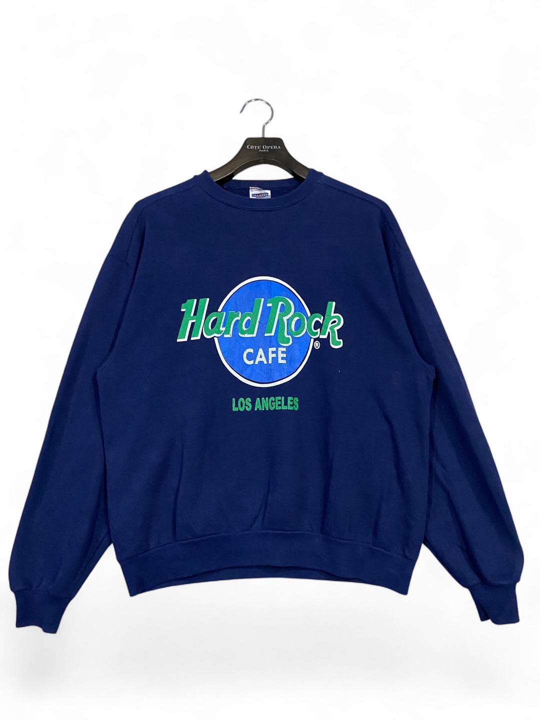 Vintage 90s Hard Rock Cafe Los Angeles Sweatshirt Crewneck Pullover ...