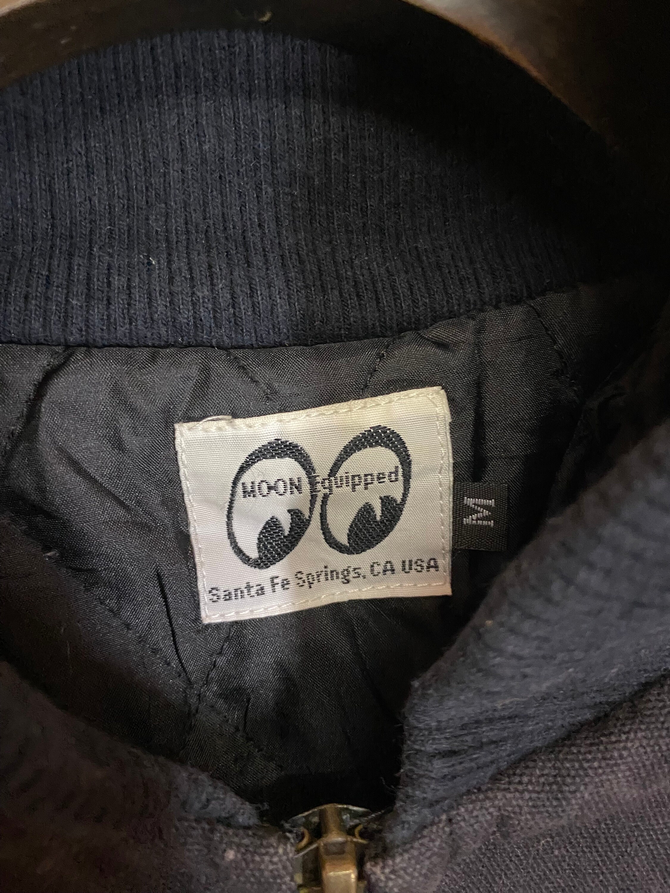 Vintage Mooneyes Yokohama Canvas Jacket Back Hit Size M - Etsy