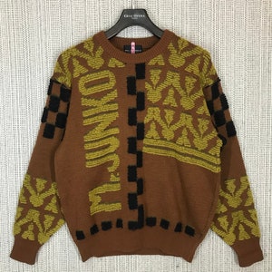 Vintage Mr Junko Knitwear Crewneck Sweatshirt