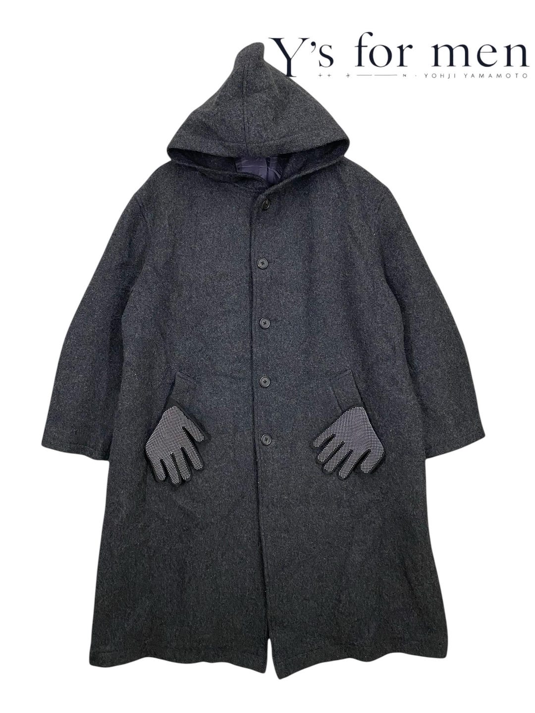 ヴィンテージ aw1993 y's ヨウジヤマモト ロングコート ウール