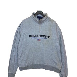 Vintage  polo sport ralph lauren  sweatshirt halfzip pullover