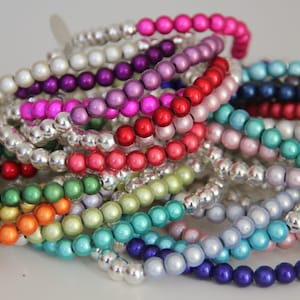 Reflective Glow bead Friendship Bracelet