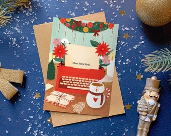 Carte postale "Lettre au Père Noël"
