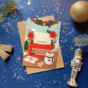 Carte postale "Lettre au Père Noël"