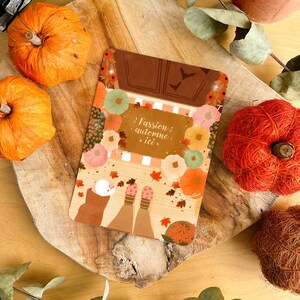 Carte postale "Maison d'automne"