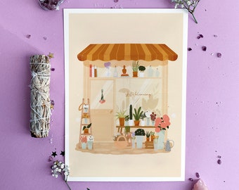 Poster "Blooming shop"