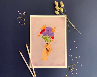 Poster "Bouquet of flowers"