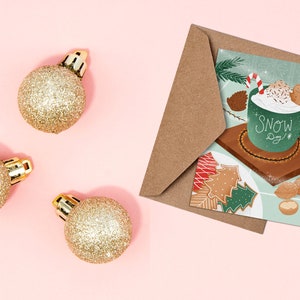 Carte postale "Chocolat chaud de Noël" image 3