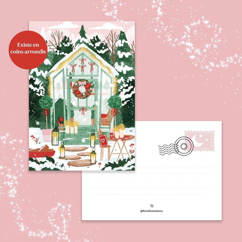 Carte postale "Ma serre de Noël" image 2