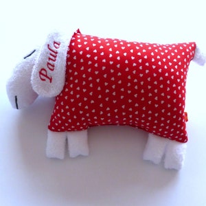 pillow for children baby cheep Frieda stuffed animal image 1