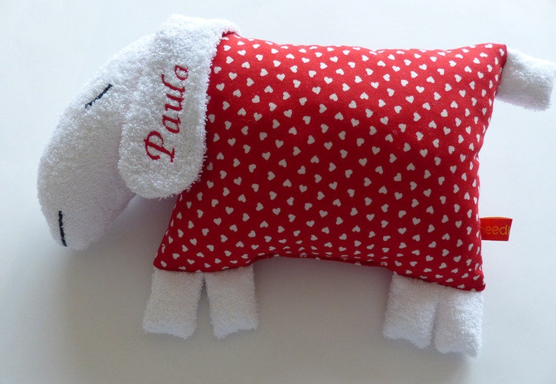 pillow for children baby cheep Frieda stuffed animal image 3